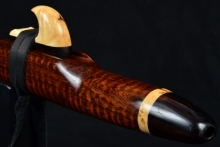 Snakewood Native American Flute, Minor, Mid A#-4, #F17D